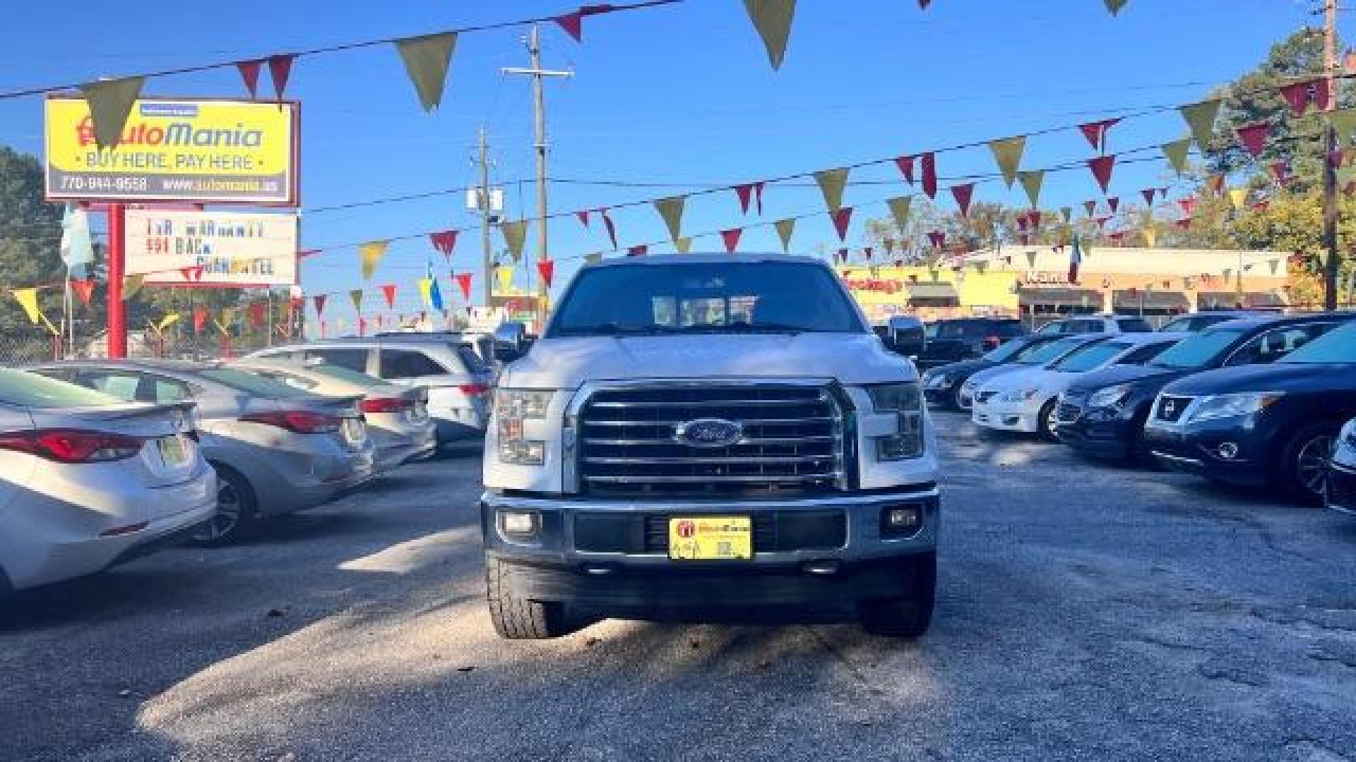 2017 White Ford F-150 XLT SuperCrew 6.5-ft. Bed 4WD (1FTEW1EF1HK) with an 5.0L V8 engine, 6-Speed Automatic transmission, located at 1806 Veterans Memorial Hwy SW, Austell, GA, 30168, (770) 944-9558, 33.817959, -84.606987 - Photo#1