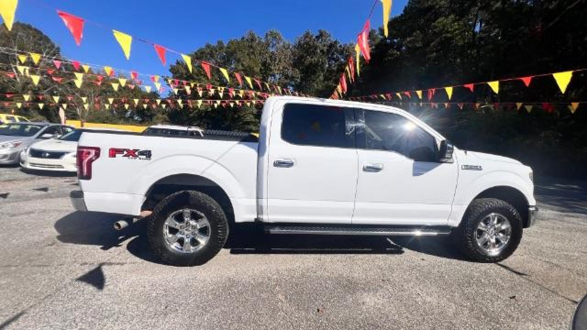 2017 White Ford F-150 XLT SuperCrew 6.5-ft. Bed 4WD (1FTEW1EF1HK) with an 5.0L V8 engine, 6-Speed Automatic transmission, located at 1806 Veterans Memorial Hwy SW, Austell, GA, 30168, (770) 944-9558, 33.817959, -84.606987 - Photo#2