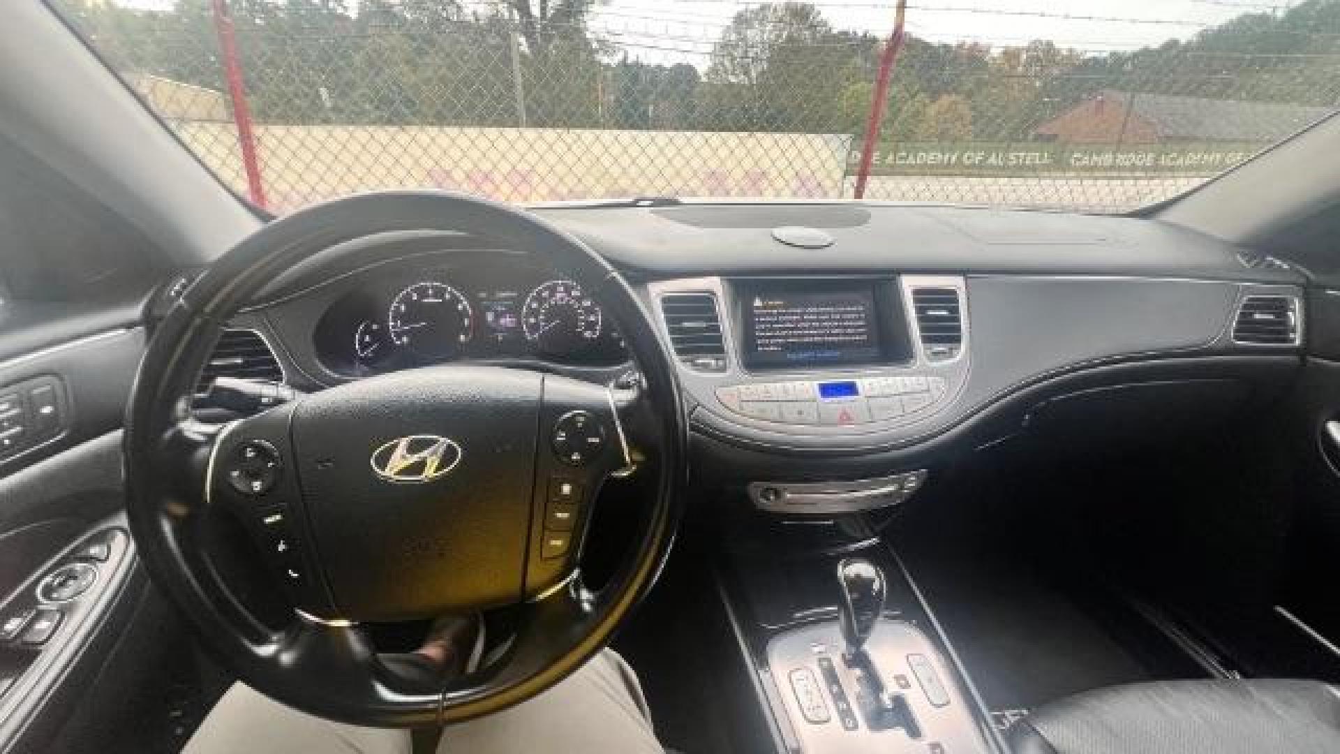 2012 Silver Hyundai Genesis 4.6L (KMHGC4DF5CU) with an 4.6L V8 DOHC 32V engine, 6-Speed Automatic transmission, located at 1806 Veterans Memorial Hwy SW, Austell, GA, 30168, (770) 944-9558, 33.817959, -84.606987 - Photo#7