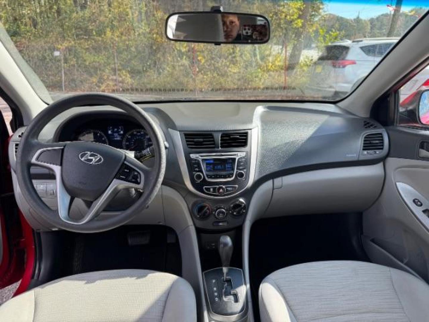 2017 Red Hyundai Accent SE 5-Door 6A (KMHCT5AE0HU) with an 1.6L L4 DOHC 16V engine, 6-Speed Automatic transmission, located at 1806 Veterans Memorial Hwy SW, Austell, GA, 30168, (770) 944-9558, 33.817959, -84.606987 - Photo#11