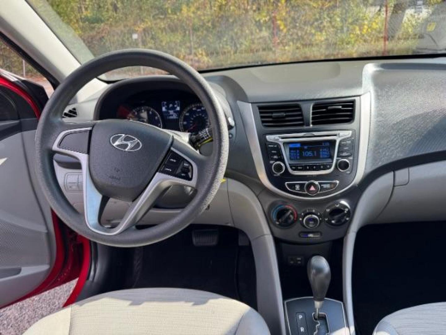 2017 Red Hyundai Accent SE 5-Door 6A (KMHCT5AE0HU) with an 1.6L L4 DOHC 16V engine, 6-Speed Automatic transmission, located at 1806 Veterans Memorial Hwy SW, Austell, GA, 30168, (770) 944-9558, 33.817959, -84.606987 - Photo#12