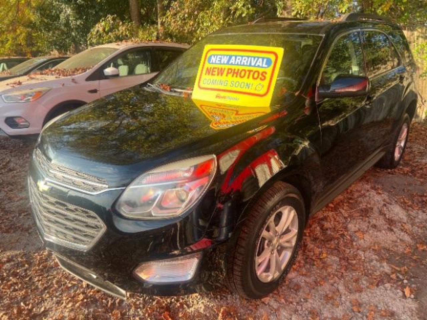 2016 Black Chevrolet Equinox LT AWD (2GNFLFEK6G6) with an 2.4L L4 DOHC 16V FFV engine, 6-Speed Automatic transmission, located at 1806 Veterans Memorial Hwy SW, Austell, GA, 30168, (770) 944-9558, 33.817959, -84.606987 - Photo#0