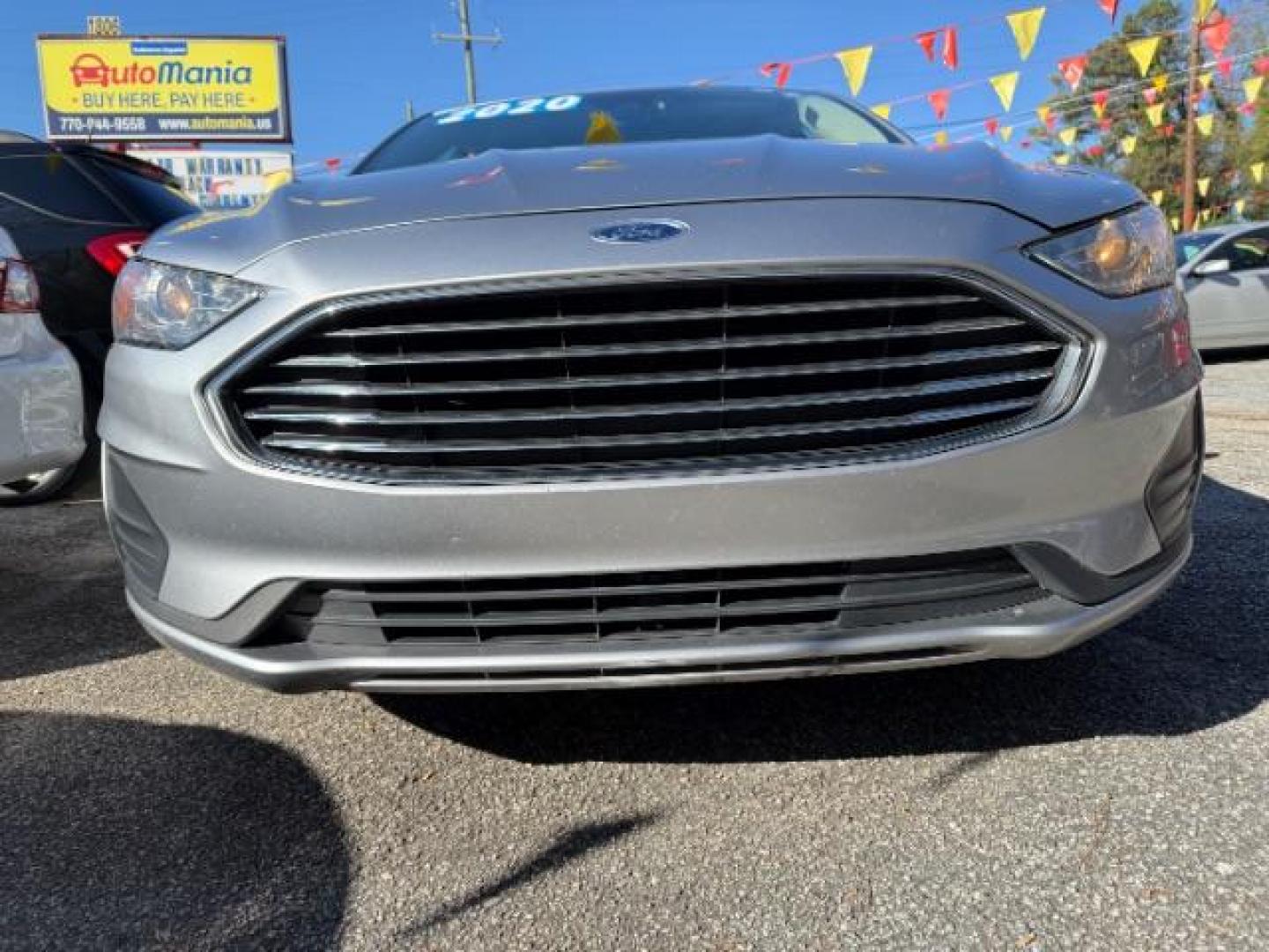 2020 Silver Ford Fusion SE (3FA6P0HD9LR) with an 1.5L L4 DOHC 16V engine, 6-Speed Automatic transmission, located at 1806 Veterans Memorial Hwy SW, Austell, GA, 30168, (770) 944-9558, 33.817959, -84.606987 - Photo#4