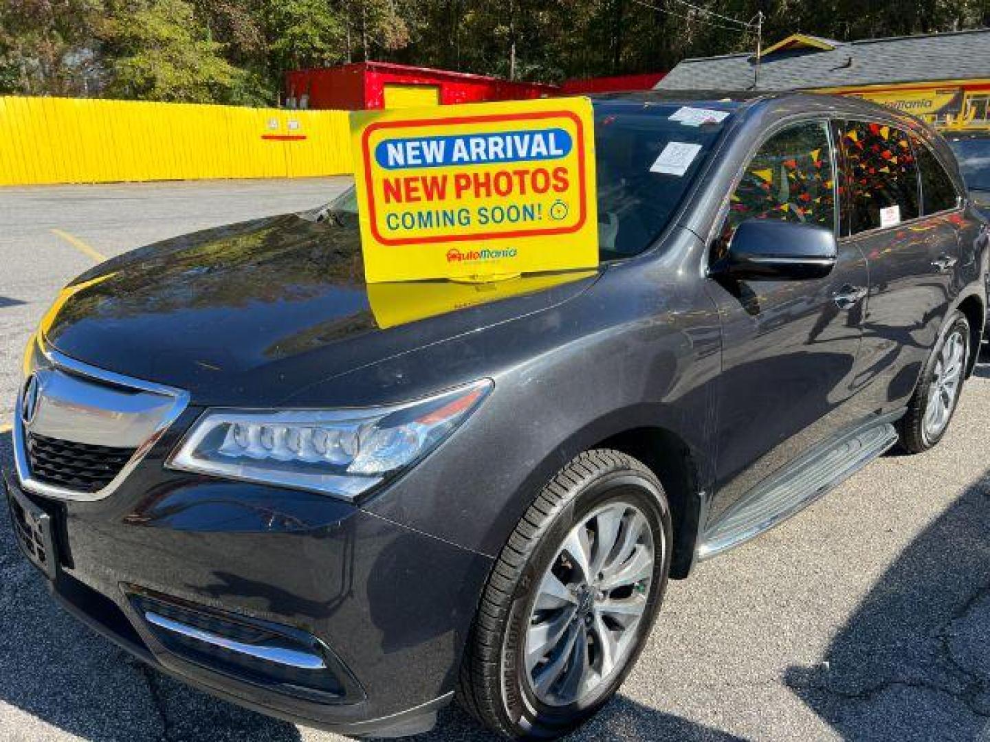 2016 Gray Acura MDX 9-Spd AT w/ Tech and AcuraWatch Plus (5FRYD3H41GB) with an 3.5L V6 SOHC 24V engine, 9-Speed Automatic transmission, located at 1806 Veterans Memorial Hwy SW, Austell, GA, 30168, (770) 944-9558, 33.817959, -84.606987 - Photo#0