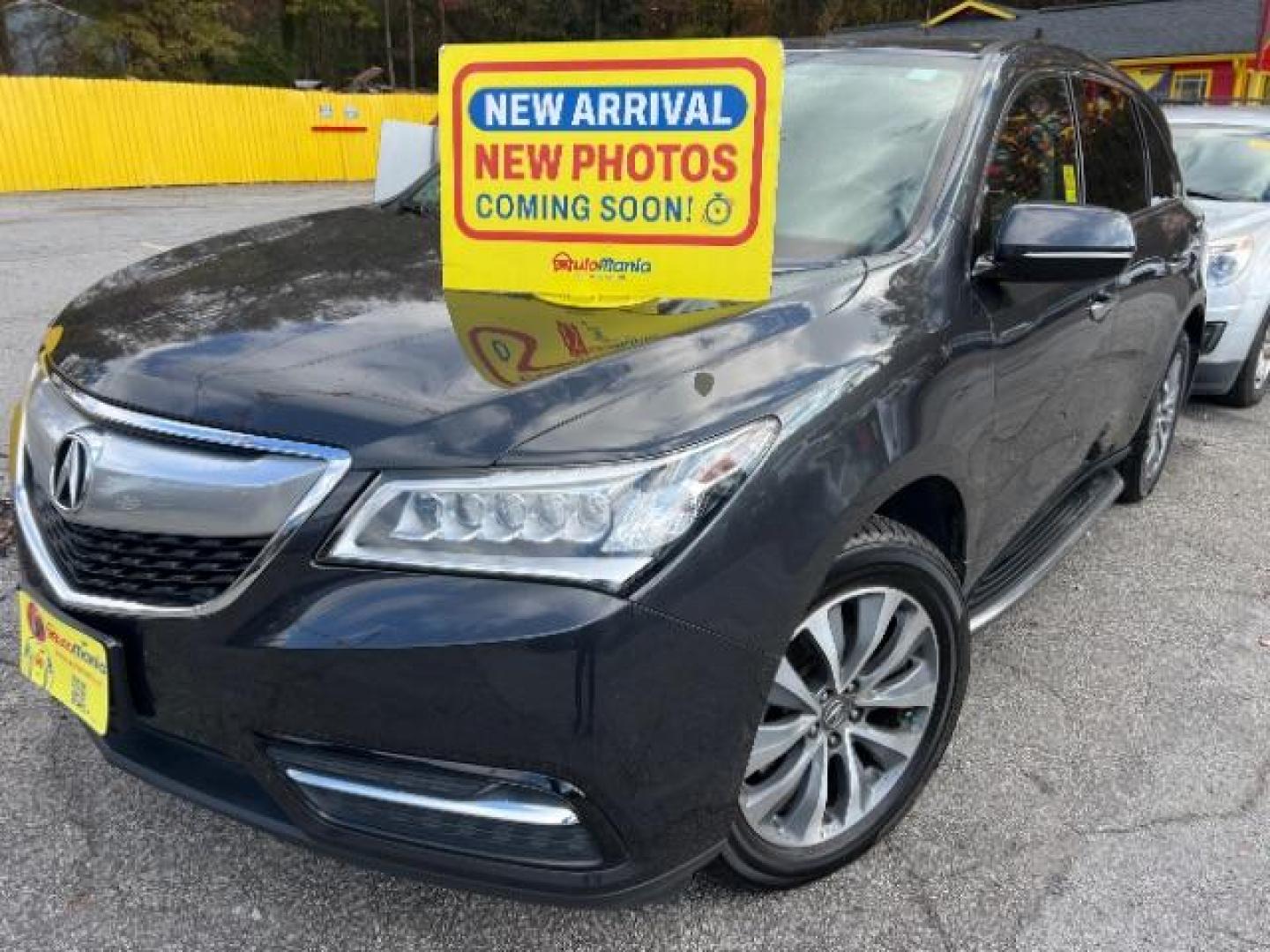 2016 Gray Acura MDX 9-Spd AT w/ Tech and AcuraWatch Plus (5FRYD3H41GB) with an 3.5L V6 SOHC 24V engine, 9-Speed Automatic transmission, located at 1806 Veterans Memorial Hwy SW, Austell, GA, 30168, (770) 944-9558, 33.817959, -84.606987 - Photo#1