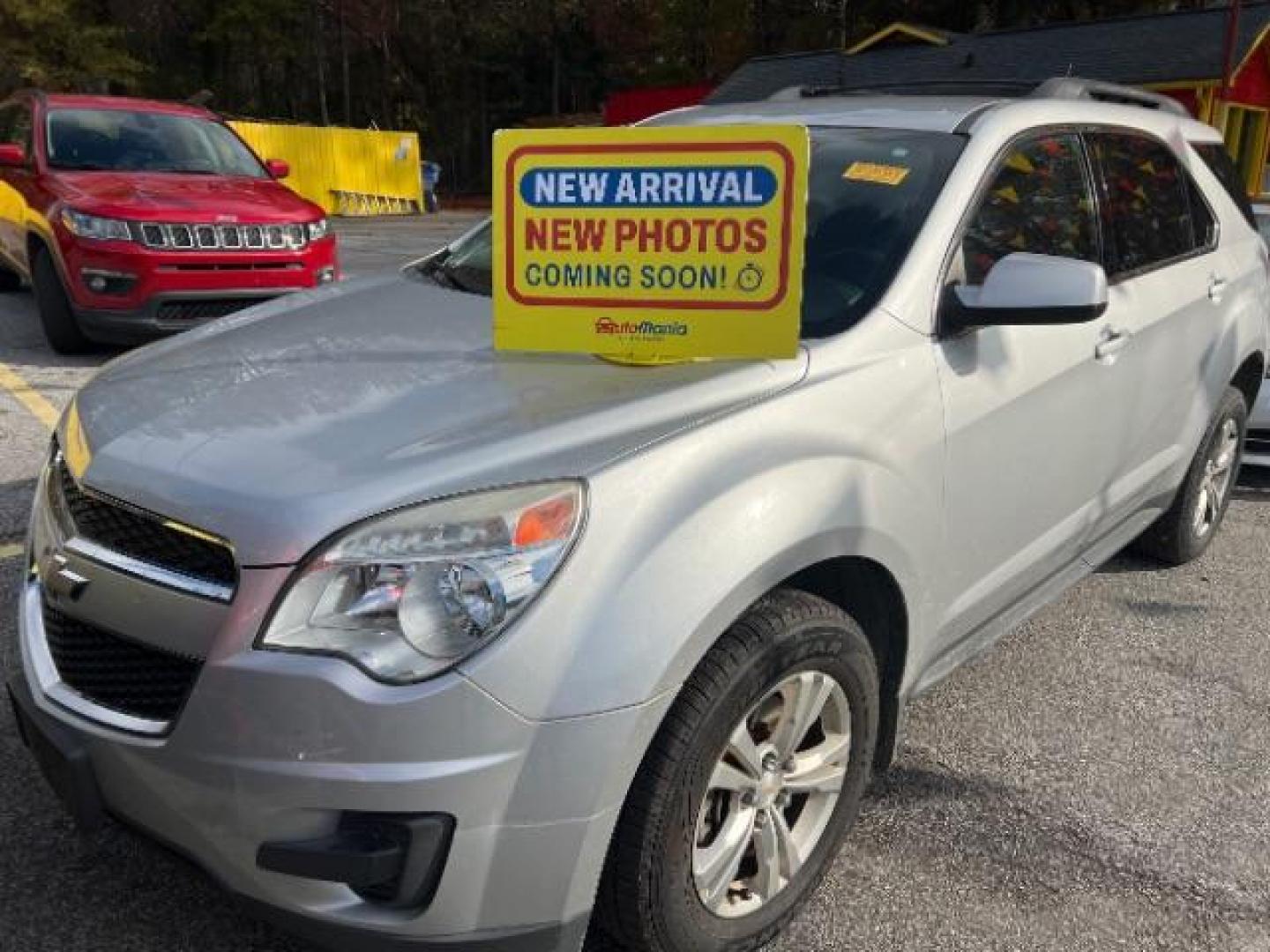 2015 Silver Chevrolet Equinox 1LT 2WD (2GNALBEK4F1) with an 2.4L L4 DOHC 16V FFV engine, 6-Speed Automatic transmission, located at 1806 Veterans Memorial Hwy SW, Austell, GA, 30168, (770) 944-9558, 33.817959, -84.606987 - Photo#0