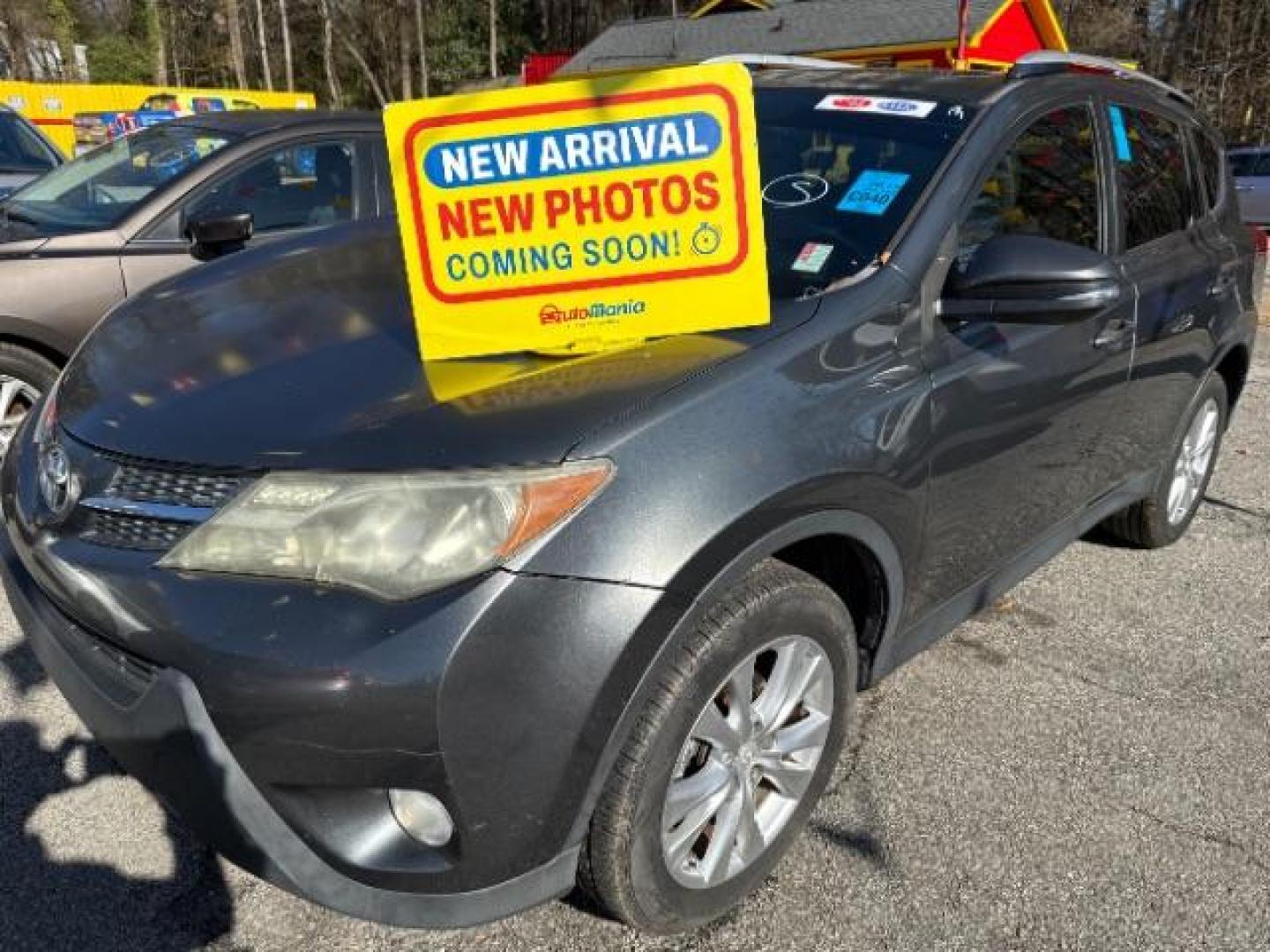 2013 Gray Toyota RAV4 Limited FWD (JTMYFREV0DD) with an 2.5L L4 DOHC 16V engine, 6-Speed Automatic transmission, located at 1806 Veterans Memorial Hwy SW, Austell, GA, 30168, (770) 944-9558, 33.817959, -84.606987 - Photo#0