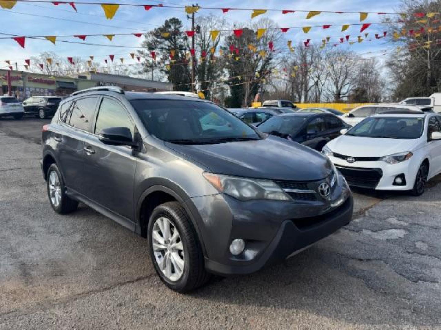 2013 Gray Toyota RAV4 Limited FWD (JTMYFREV0DD) with an 2.5L L4 DOHC 16V engine, 6-Speed Automatic transmission, located at 1806 Veterans Memorial Hwy SW, Austell, GA, 30168, (770) 944-9558, 33.817959, -84.606987 - Photo#1