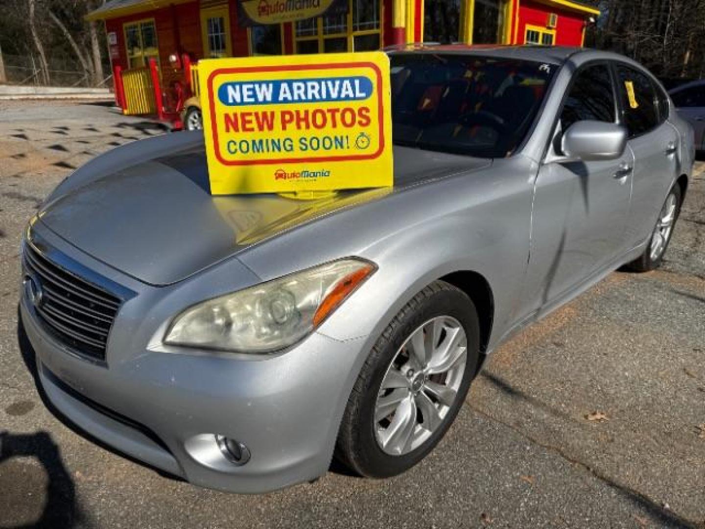 2011 Silver Infiniti M M37 (JN1BY1AP7BM) with an 3.7L V6 DOHC 24V engine, 7-Speed Automatic transmission, located at 1806 Veterans Memorial Hwy SW, Austell, GA, 30168, (770) 944-9558, 33.817959, -84.606987 - Photo#0