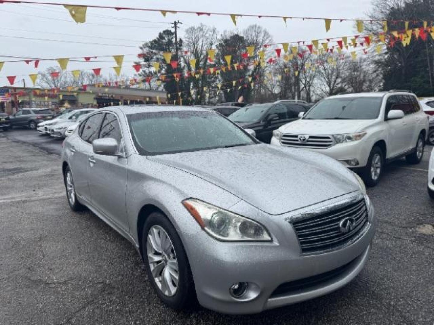 2011 Silver Infiniti M M37 (JN1BY1AP7BM) with an 3.7L V6 DOHC 24V engine, 7-Speed Automatic transmission, located at 1806 Veterans Memorial Hwy SW, Austell, GA, 30168, (770) 944-9558, 33.817959, -84.606987 - Photo#2