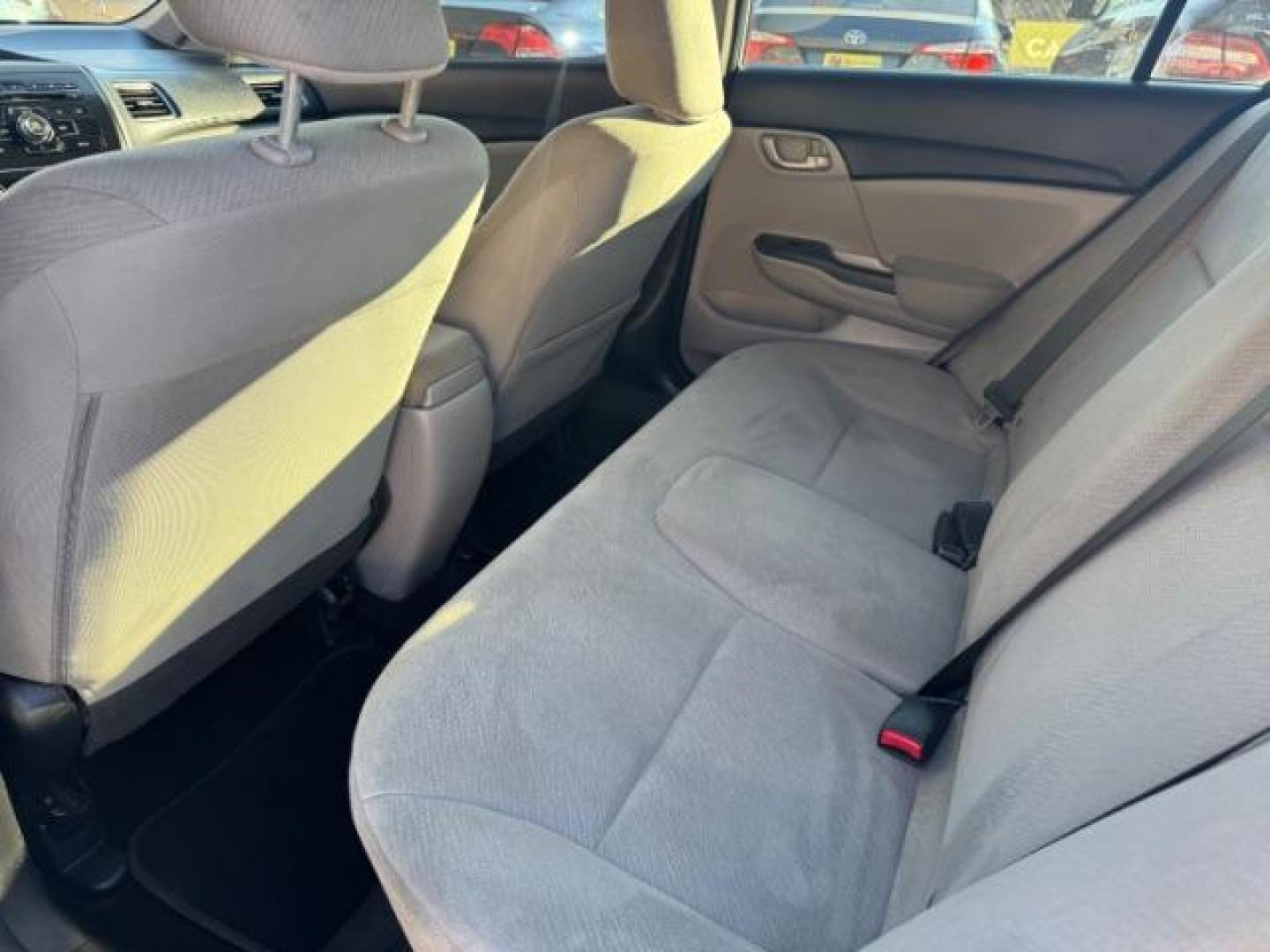 2013 Silver Honda Civic LX Sedan 5-Speed AT (19XFB2F59DE) with an 1.8L L4 SOHC 16V engine, 5-Speed Automatic transmission, located at 1806 Veterans Memorial Hwy SW, Austell, GA, 30168, (770) 944-9558, 33.817959, -84.606987 - Photo#9