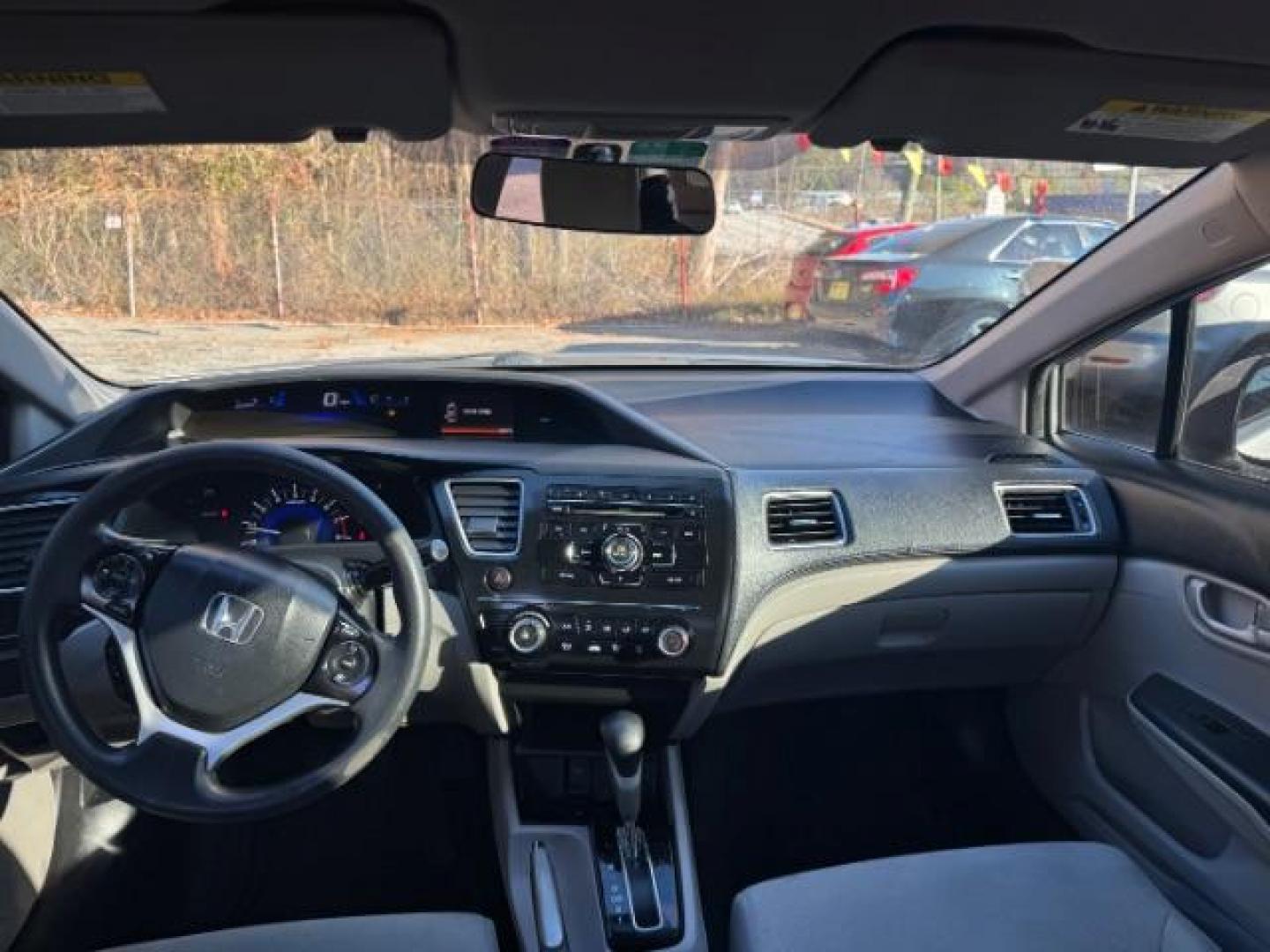 2013 Silver Honda Civic LX Sedan 5-Speed AT (19XFB2F59DE) with an 1.8L L4 SOHC 16V engine, 5-Speed Automatic transmission, located at 1806 Veterans Memorial Hwy SW, Austell, GA, 30168, (770) 944-9558, 33.817959, -84.606987 - Photo#10