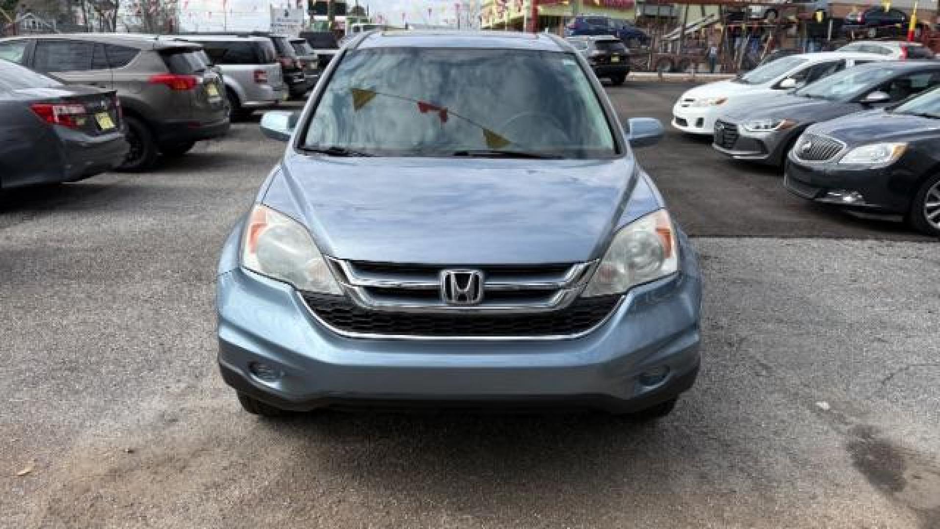 2011 Blue Honda CR-V EX-L 4WD 5-Speed AT (5J6RE4H76BL) with an 2.4L L4 DOHC 16V engine, 5-Speed Automatic transmission, located at 1806 Veterans Memorial Hwy SW, Austell, GA, 30168, (770) 944-9558, 33.817959, -84.606987 - Photo#1