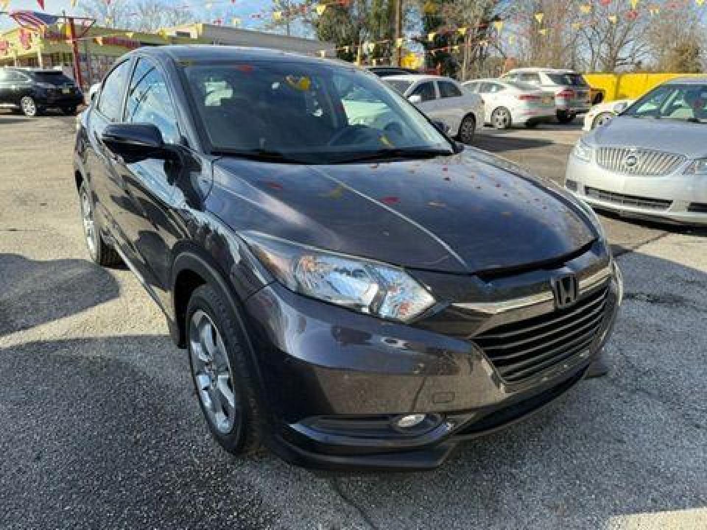 2017 Gray Honda HR-V EX 2WD CVT (3CZRU5H58HM) with an 1.8L L4 DOHC 16V engine, Continuously Variable Transmission transmission, located at 1806 Veterans Memorial Hwy SW, Austell, GA, 30168, (770) 944-9558, 33.817959, -84.606987 - Photo#12