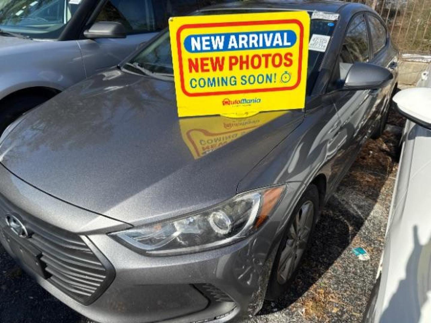 2018 Gray Hyundai Elantra Limited (5NPD84LF3JH) with an 1.8L L4 DOHC 16V engine, 6-Speed Automatic transmission, located at 1806 Veterans Memorial Hwy SW, Austell, GA, 30168, (770) 944-9558, 33.817959, -84.606987 - Photo#0