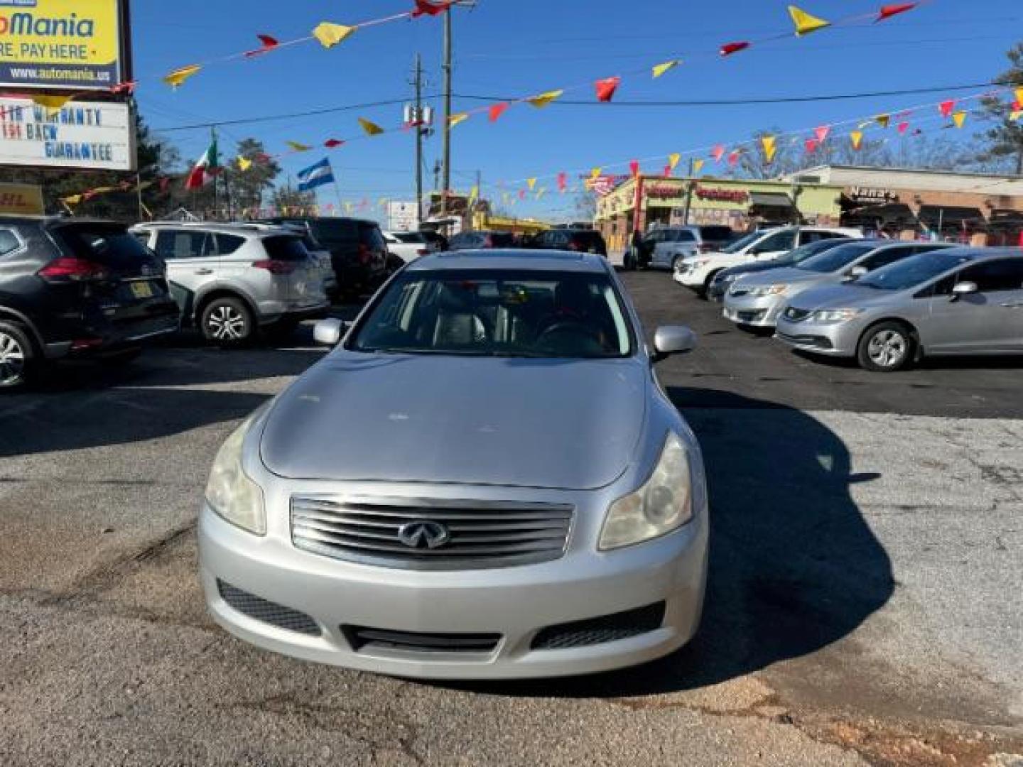 2008 Silver Infiniti G35 Journey (JNKBV61E58M) with an 3.5L V6 DOHC 24V engine, 5-Speed Automatic transmission, located at 1806 Veterans Memorial Hwy SW, Austell, GA, 30168, (770) 944-9558, 33.817959, -84.606987 - Photo#1