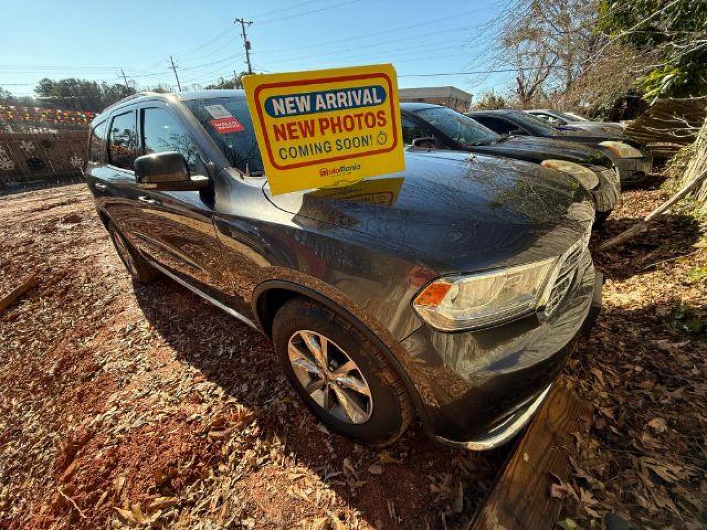 2015 Gray Dodge Durango Limited 2WD (1C4RDHDG7FC) with an 3.6L V6 DOHC 24V engine, 8-Speed Automatic transmission, located at 1806 Veterans Memorial Hwy SW, Austell, GA, 30168, (770) 944-9558, 33.817959, -84.606987 - Photo#0