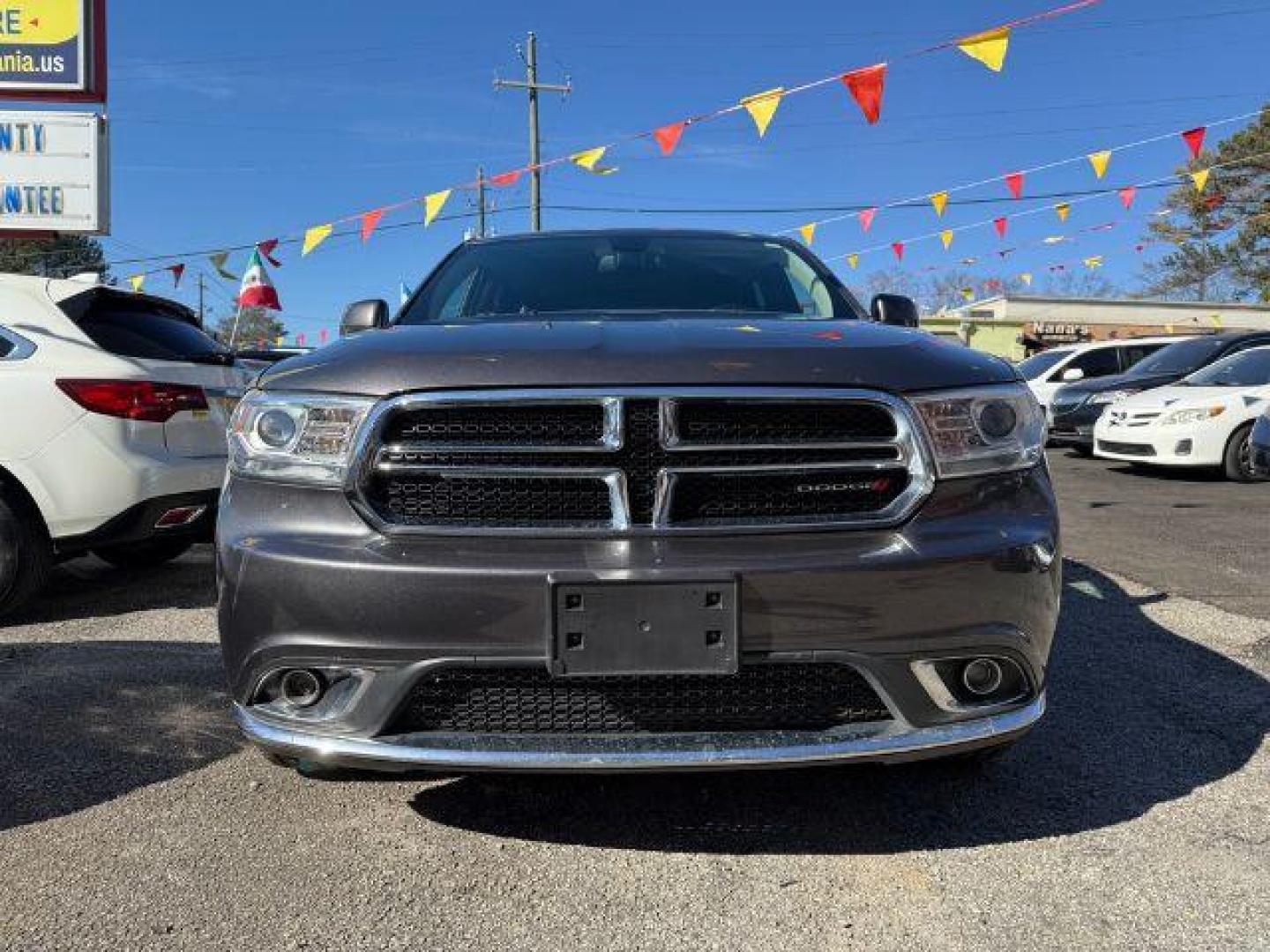 2015 Gray Dodge Durango Limited 2WD (1C4RDHDG7FC) with an 3.6L V6 DOHC 24V engine, 8-Speed Automatic transmission, located at 1806 Veterans Memorial Hwy SW, Austell, GA, 30168, (770) 944-9558, 33.817959, -84.606987 - Photo#12