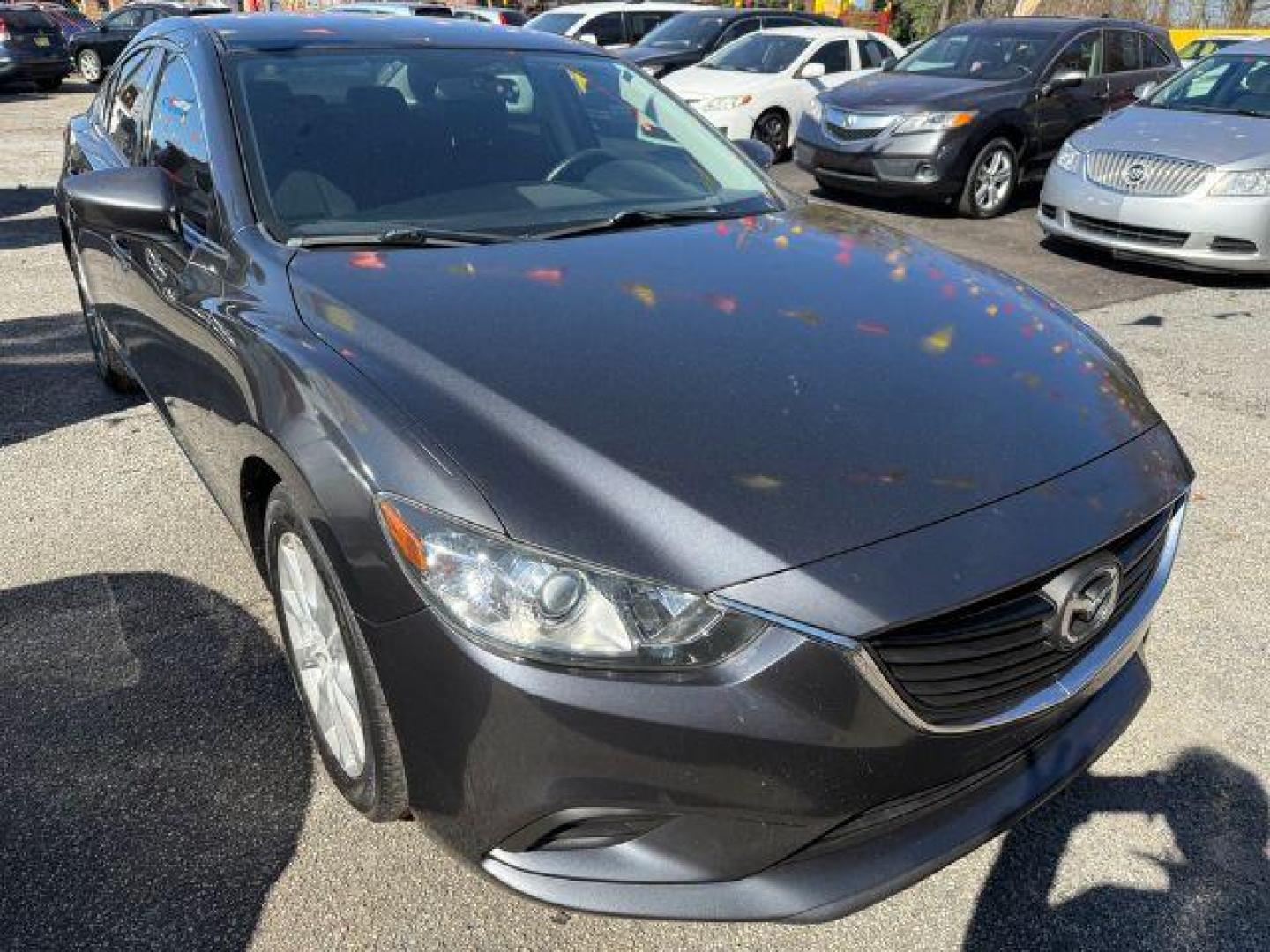 2015 Gray Mazda Mazda 6 i Sport (JM1GJ1U57F1) with an 2.5L I-4 DI DOHC engine, Automatic transmission, located at 1806 Veterans Memorial Hwy SW, Austell, GA, 30168, (770) 944-9558, 33.817959, -84.606987 - Photo#11