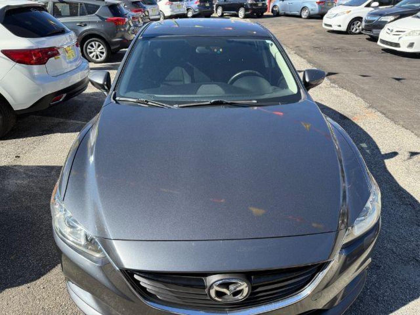 2015 Gray Mazda Mazda 6 i Sport (JM1GJ1U57F1) with an 2.5L I-4 DI DOHC engine, Automatic transmission, located at 1806 Veterans Memorial Hwy SW, Austell, GA, 30168, (770) 944-9558, 33.817959, -84.606987 - Photo#12