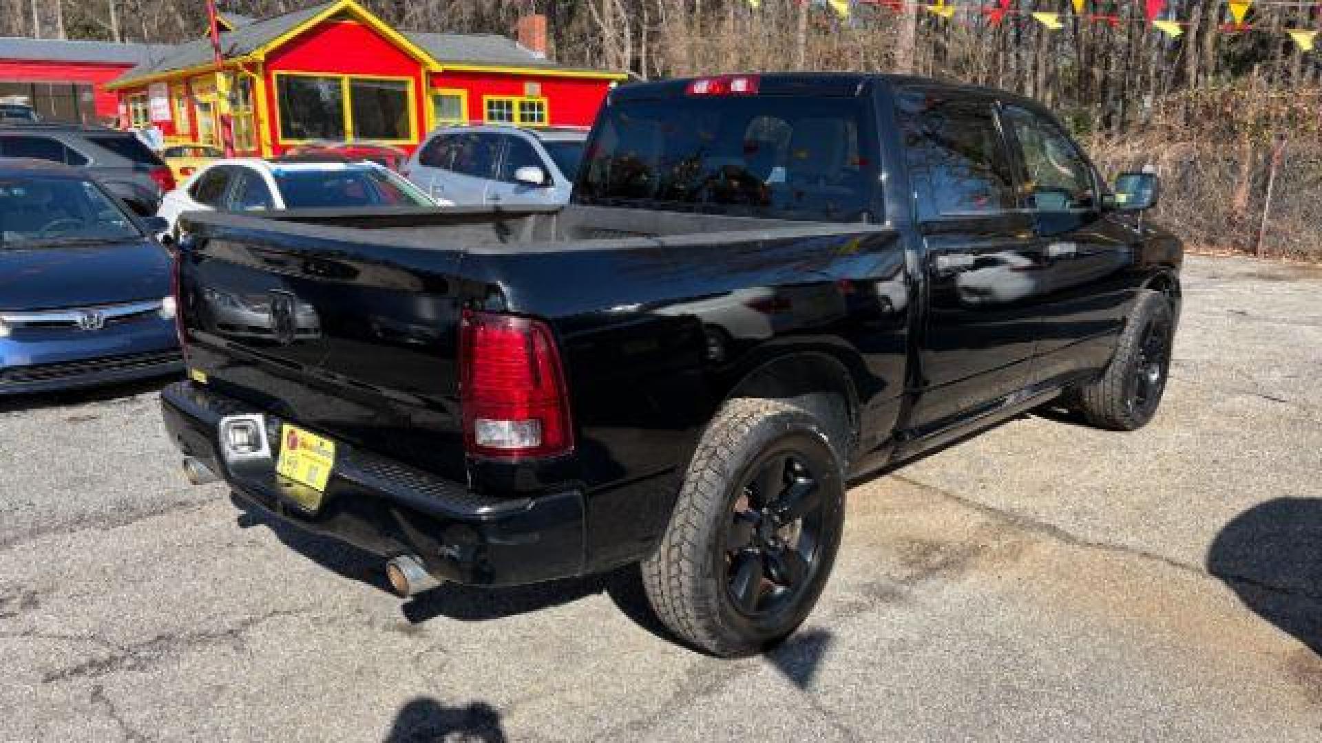 2014 Black RAM 1500 Tradesman/Express Crew Cab SWB 2WD (1C6RR6KT3ES) with an 5.7L V8 OHV 16V engine, 8-Speed Automatic transmission, located at 1806 Veterans Memorial Hwy SW, Austell, GA, 30168, (770) 944-9558, 33.817959, -84.606987 - Photo#3