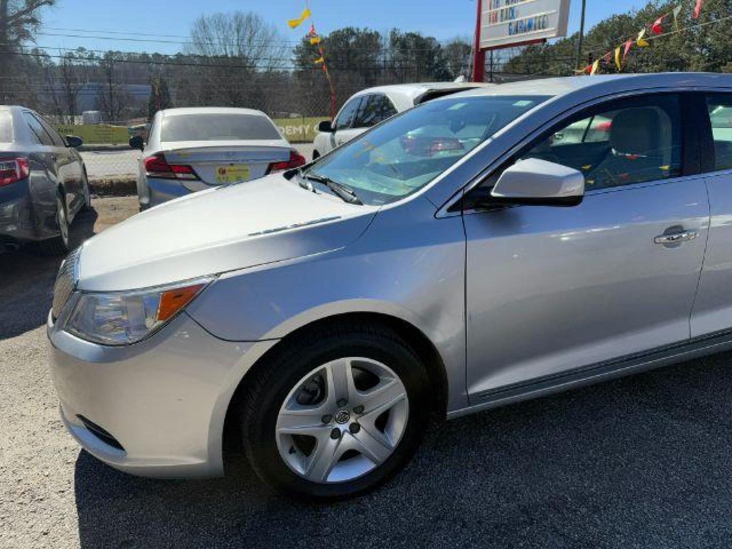 2010 Silver Buick LaCrosse CX (1G4GB5EGXAF) with an 3.0L V6 DOHC 24V engine, 6-Speed Automatic transmission, located at 1806 Veterans Memorial Hwy SW, Austell, GA, 30168, (770) 944-9558, 33.817959, -84.606987 - Photo#1