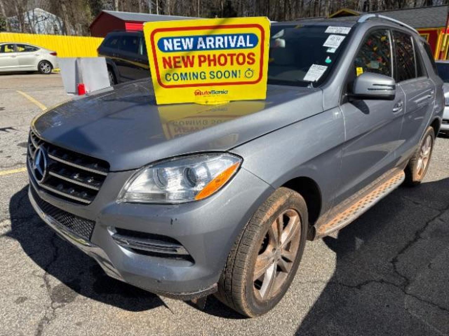 2015 Silver Mercedes-Benz M-Class ML350 (4JGDA5JB6FA) with an 3.5L V6 DOHC 24V engine, 7-Speed Automatic transmission, located at 1806 Veterans Memorial Hwy SW, Austell, GA, 30168, (770) 944-9558, 33.817959, -84.606987 - Photo#0