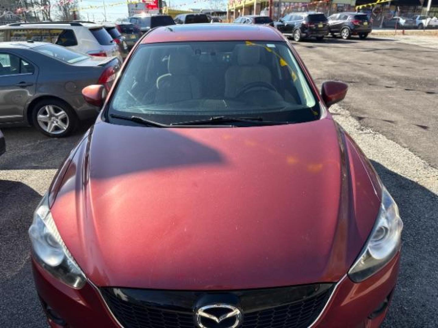 2013 Red Mazda CX-5 Touring (JM3KE2CE5D0) with an SKYACTIV-G 2L I-4 gasoline direct injection engine, located at 1806 Veterans Memorial Hwy SW, Austell, GA, 30168, (770) 944-9558, 33.817959, -84.606987 - Photo#12