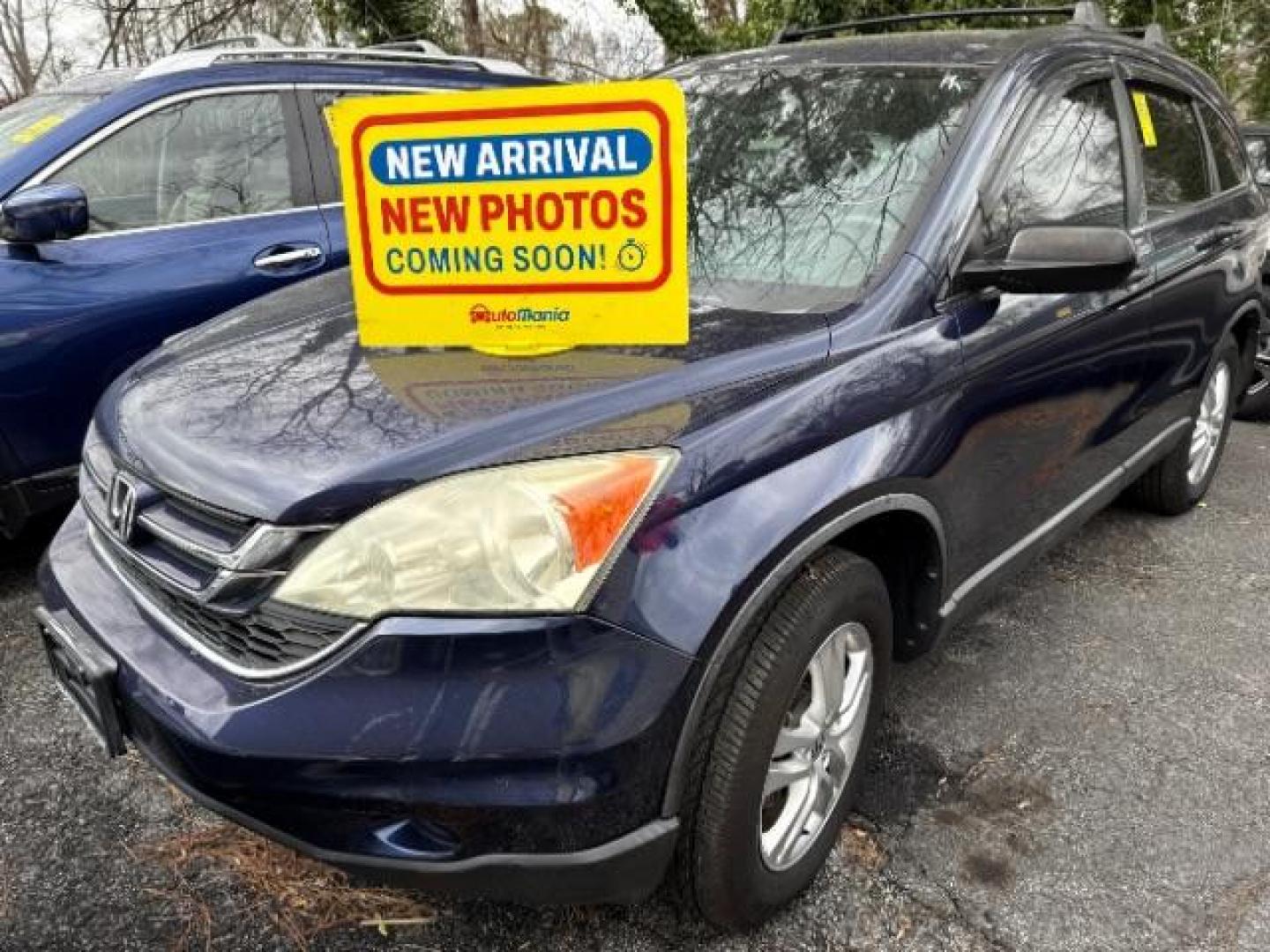 2011 Blue Honda CR-V EX (5J6RE4H58BL) with an 2.4L I-4 MPI DOHC engine, located at 1806 Veterans Memorial Hwy SW, Austell, GA, 30168, (770) 944-9558, 33.817959, -84.606987 - Photo#0