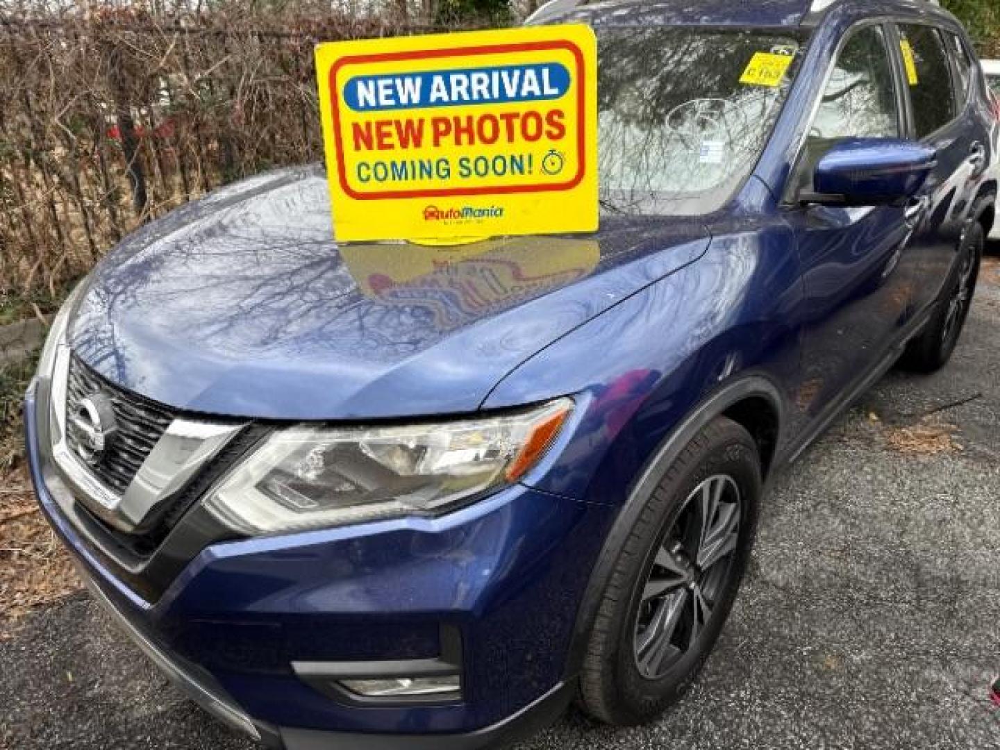 2017 Blue Nissan Rogue S (JN8AT2MT6HW) with an 2.5L I-4 MPI DOHC engine, located at 1806 Veterans Memorial Hwy SW, Austell, GA, 30168, (770) 944-9558, 33.817959, -84.606987 - Photo#0